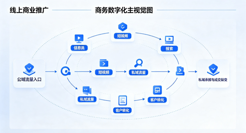 金阳县线上商业推广怎么做？全域流量闭环搭建与低成本转化实战指南
